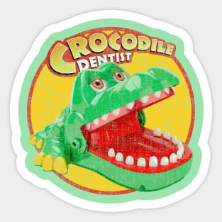 Crocodile Dentist Sticker